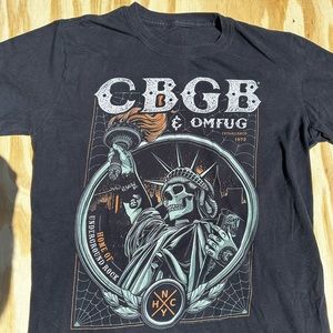 The World famous CBGB’s t-shirt. Punk was born here! Gone but not forgotten